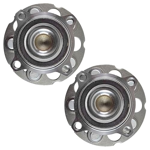 Miniatura 3 de TRQ Juego de buje y cojinete rueda trasera izquierda y derecha par para Honda CR-V Crosstour 2WD