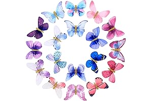 Boao 18-Piece Glitter Butterfly Hair Clips: A Symphony of Style for Teens and Women
