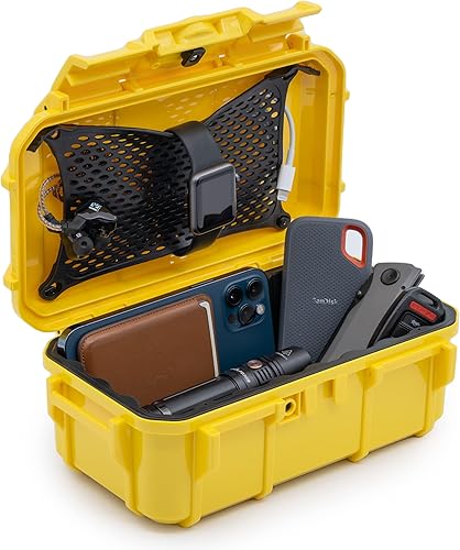 Miniatura 9 de Evergreen Funda protectora impermeable 57 Dry Box  Seguro de viaje, especificaciones mil, fabricado en Estados Unidos, para cámaras, teléfonos,