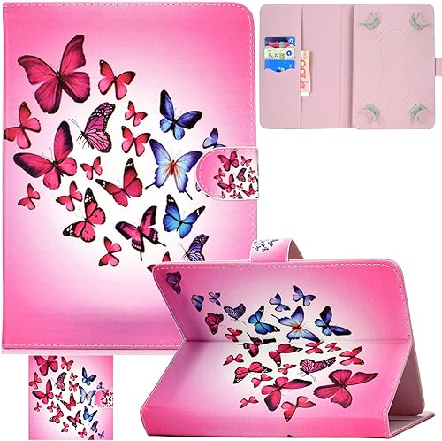 Vista 64 de Funda universal para tablet de 7.0 pulgadas, soporte Artyond Folio con ranuras para tarjetas para Samsung Galaxy Tab 7.0, Kindle Paperwhite 6.8