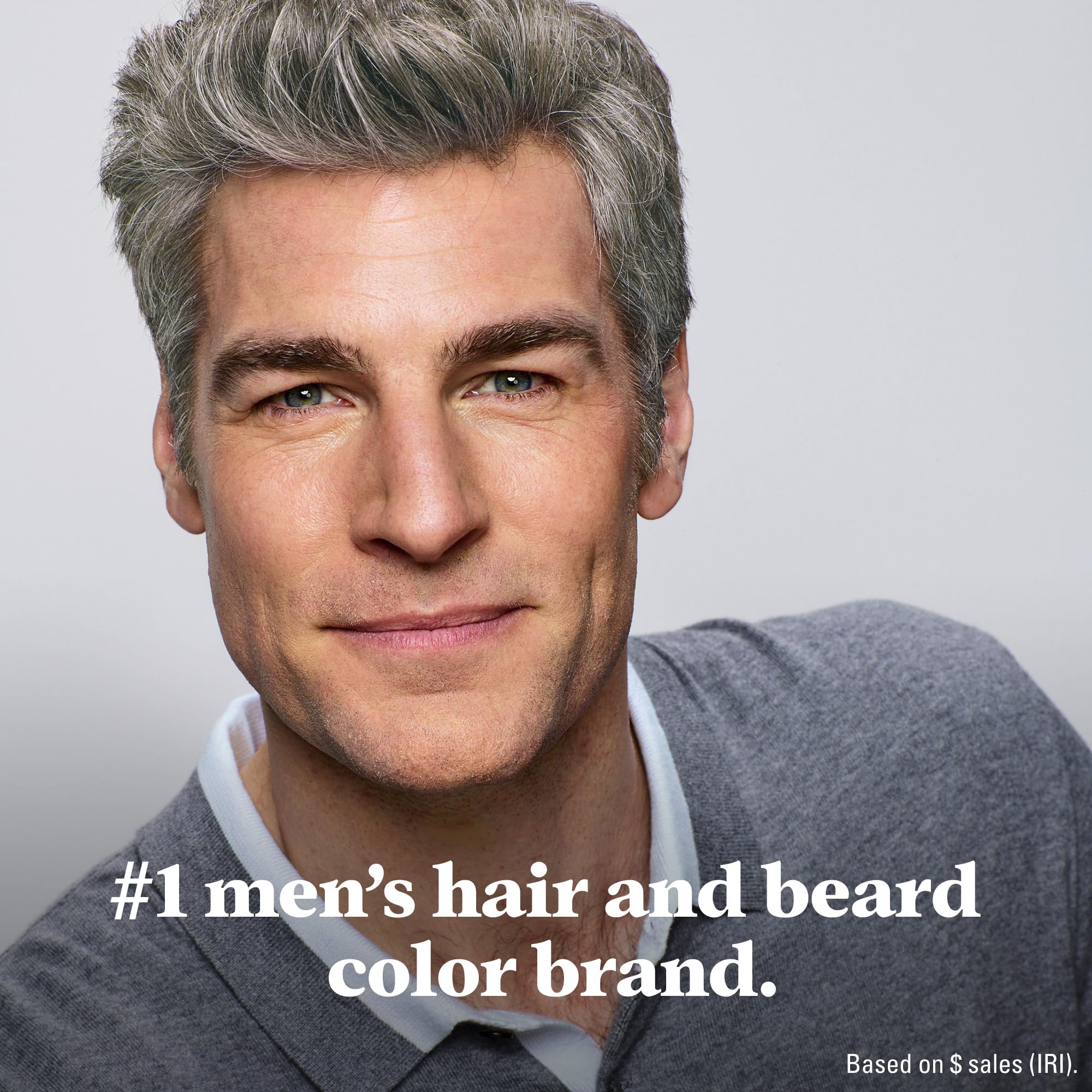 Just for men Touch Of Gray Mustache And Beard Color, Dark Brown (Packaging May Vary) & Black (Packaging May Vary),1 Count 2