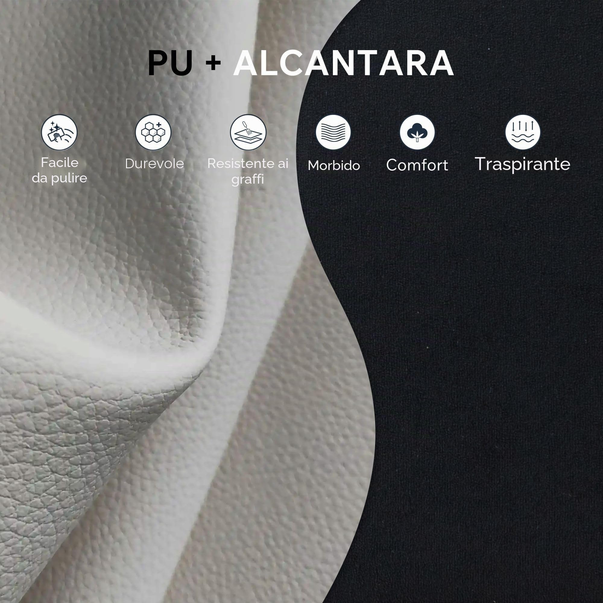 SENSE7 Sedia Gaming Spellcaster FUKU - Eco-Pelle & Alcantara - Comfort Ergonomico, Inclinazione 160°, Braccioli 1D, PU Durevole & Schiuma Traspirante - Ideale per Ufficio o Casa, Design Elegante