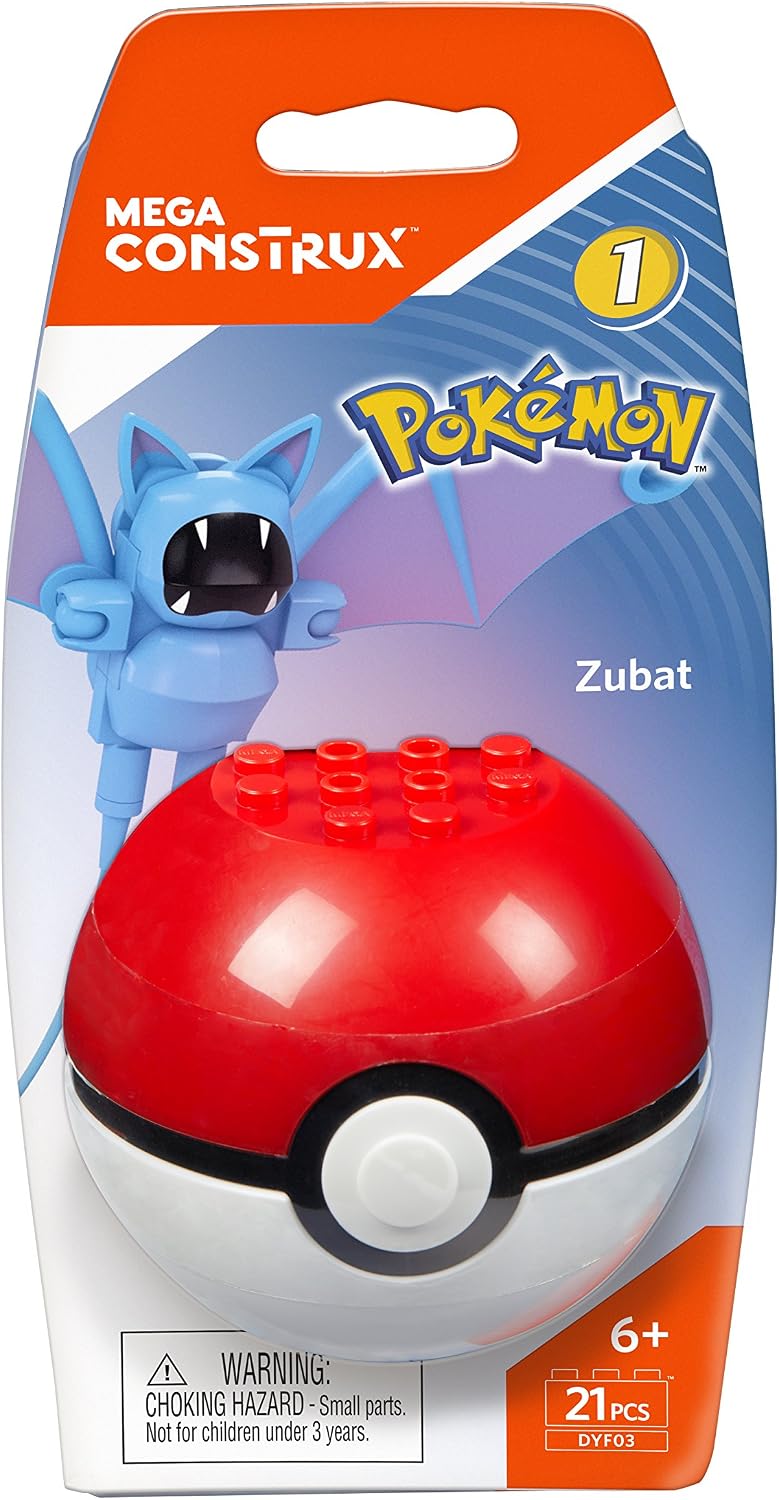 Mega Bloks Construx Pokemon Zubat Building Set