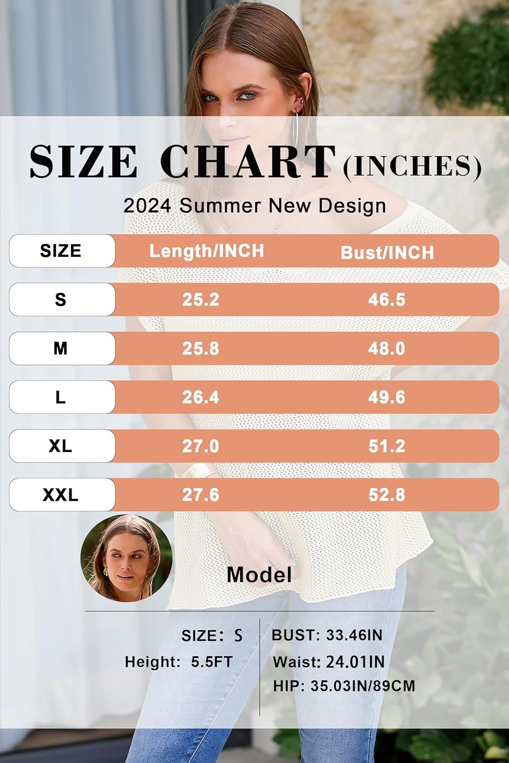 Arach&Cloz Women Crochet Tops 2025 Summer Wool Blended Sweater Vest Short Sleeve Fashion Outfits Oversized Coverup - Image 5
