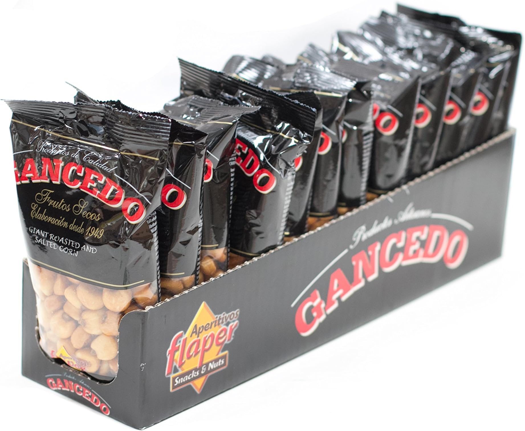 Kikones Fried and Salted Corn Box of 12 x 100g