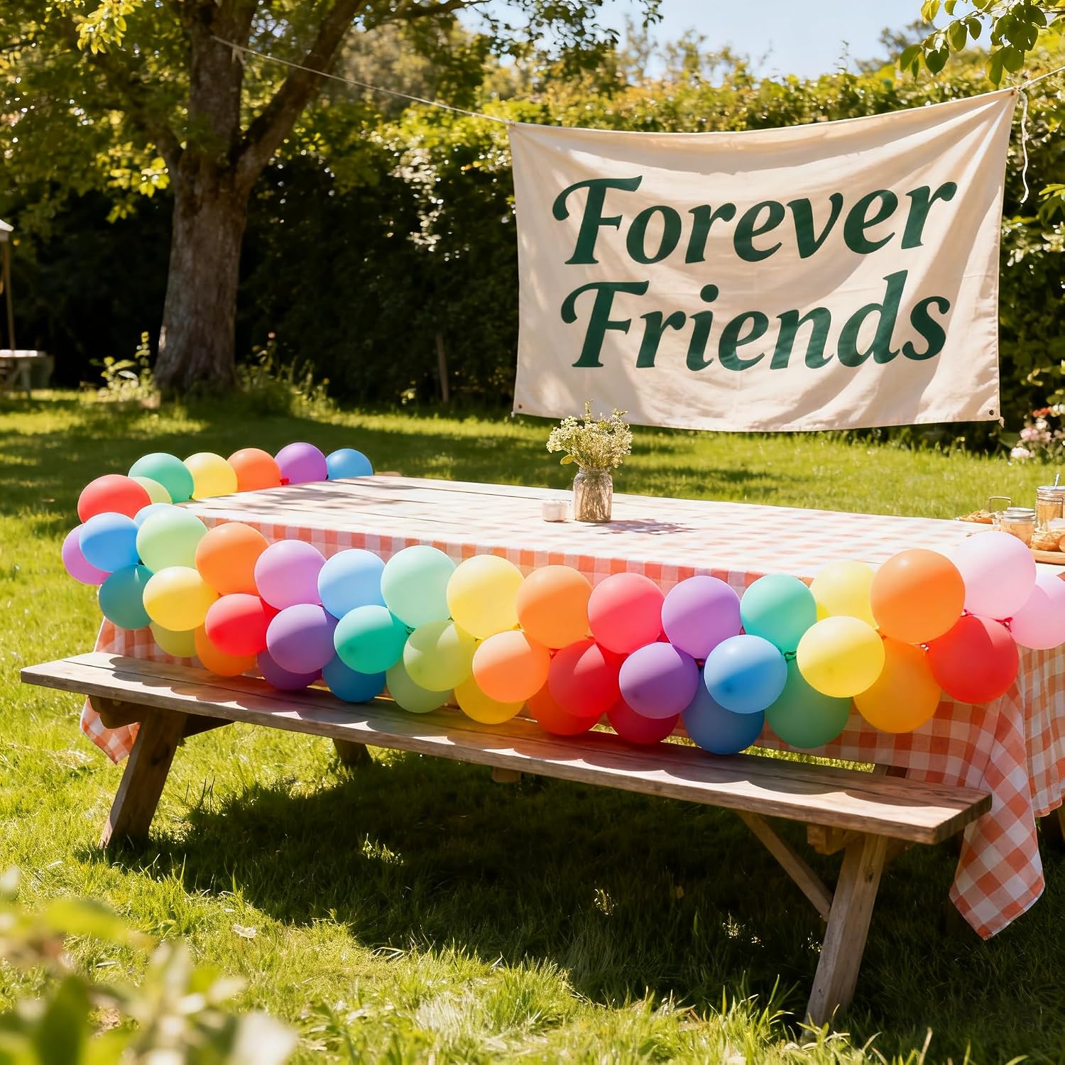 10 Colors Rainbow Party Balloons 100 Pack, 12 Inch Vibrant Latex Helium Round Balloons Garland for Birthdays Weddings Baby Showers Arch Decorations