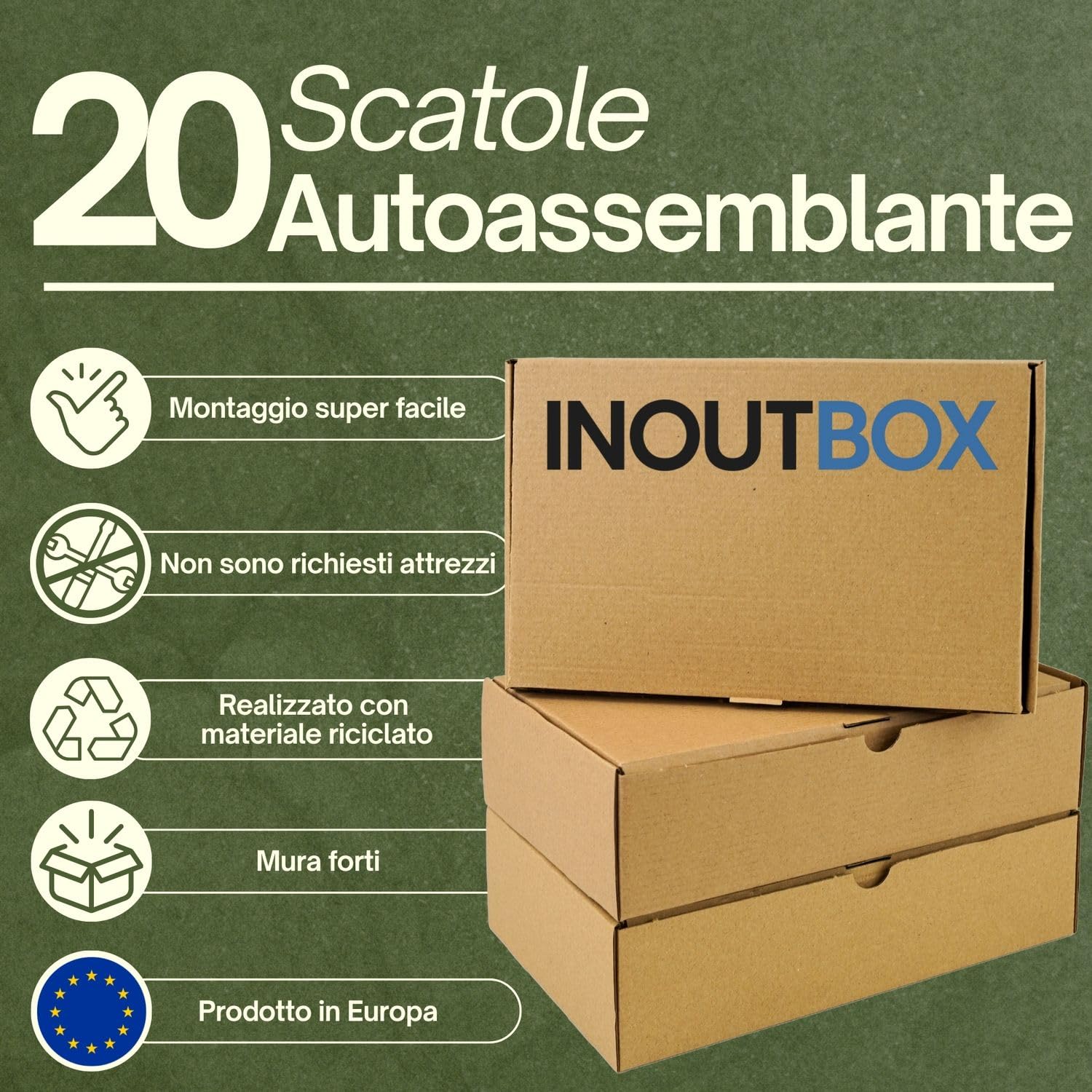 Scatole Cartone Regalo 25x16x7cm 20 Pezzi