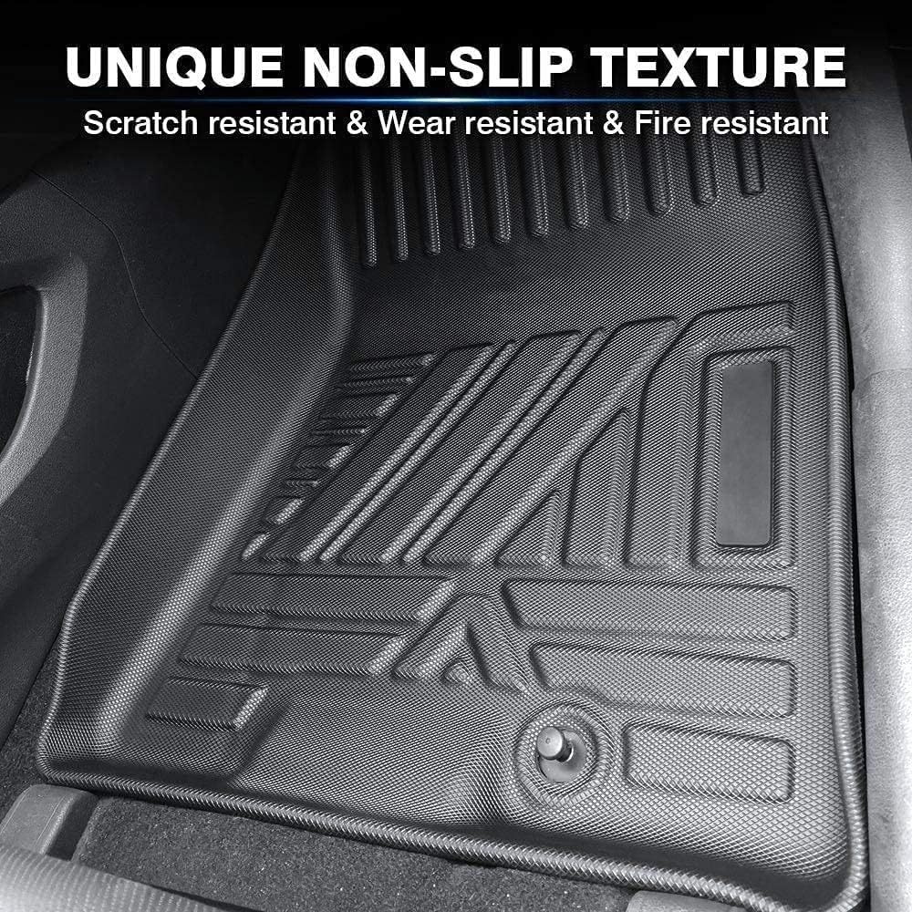 All Weather Rubber Car Floor Mats Compatible with 2013-2017 Honda Accord Fit for Honda Accord Floor Mat Full — view 4