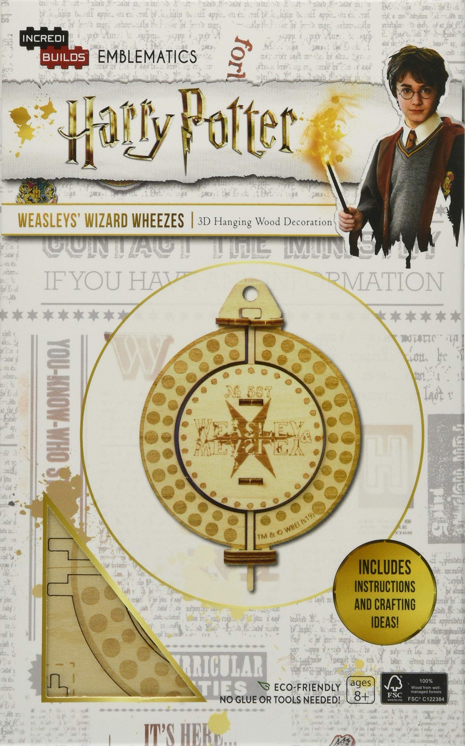 Incredibuilds Emblematics: Harry Potter: Weasleys' Wizard Wheezes Insight Editions