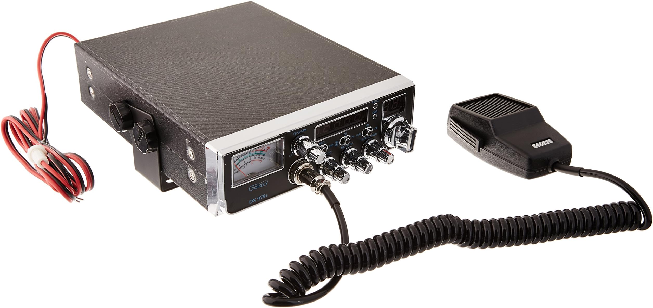 Mobile AM/SSB CB Radio with Frequency Counter & Backlit Faceplate in a Mid Size Chassis - 7.25" Wide