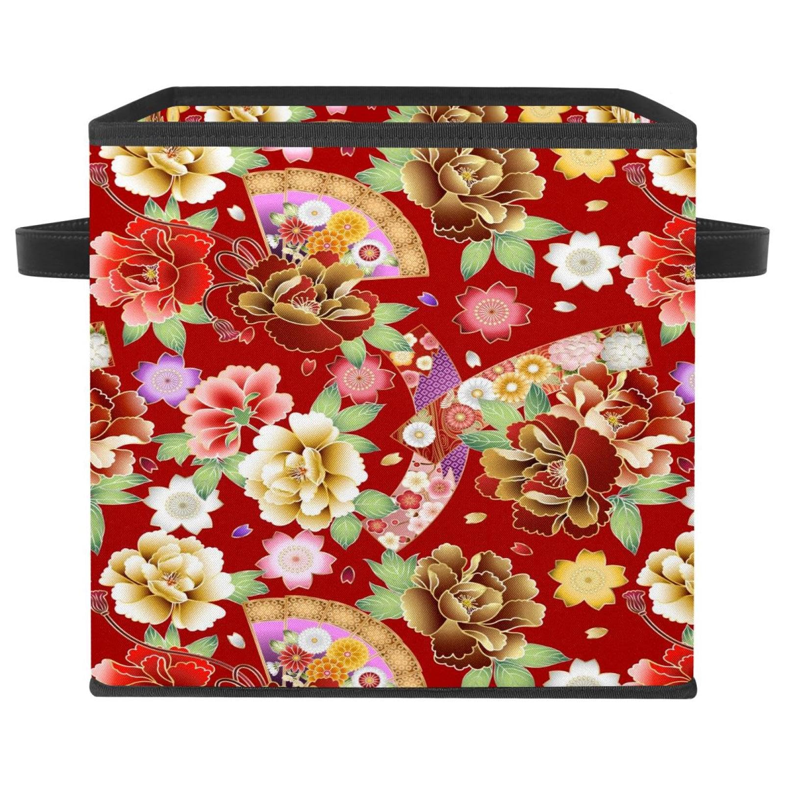 Panier de rangement tissu pliable pour jouet vêtement et livre maison