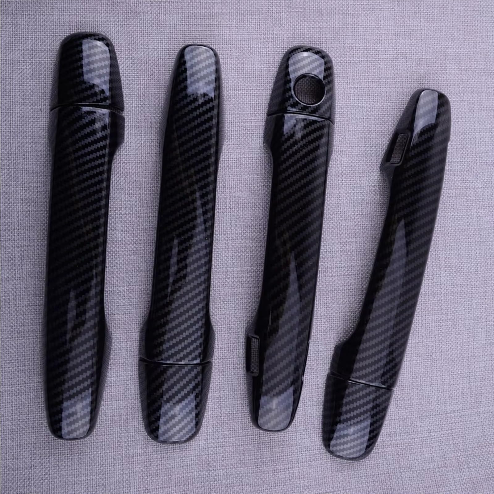 Qdzvalumv One Color Car Door Handles Cover Shell Compatible With Subaru For Wrx For Outback 2015-2018 Car Exterior Door Handle Shell Outer Cover Trim Front Rear Set