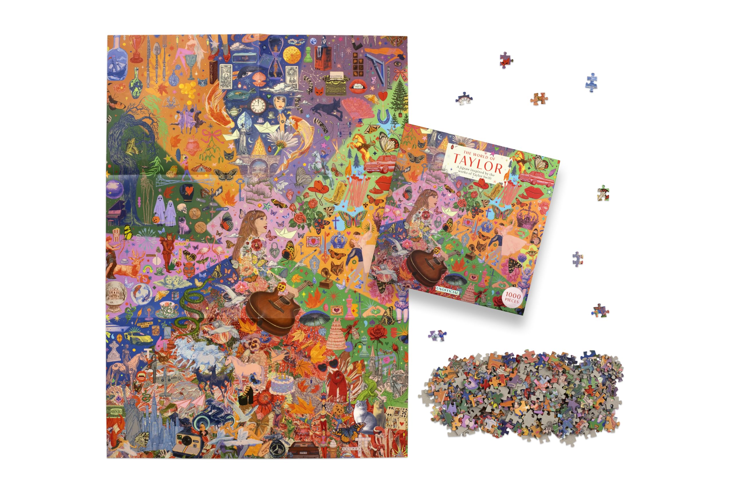 The World of Taylor: An unofficial 1000-piece jigsaw puzzle