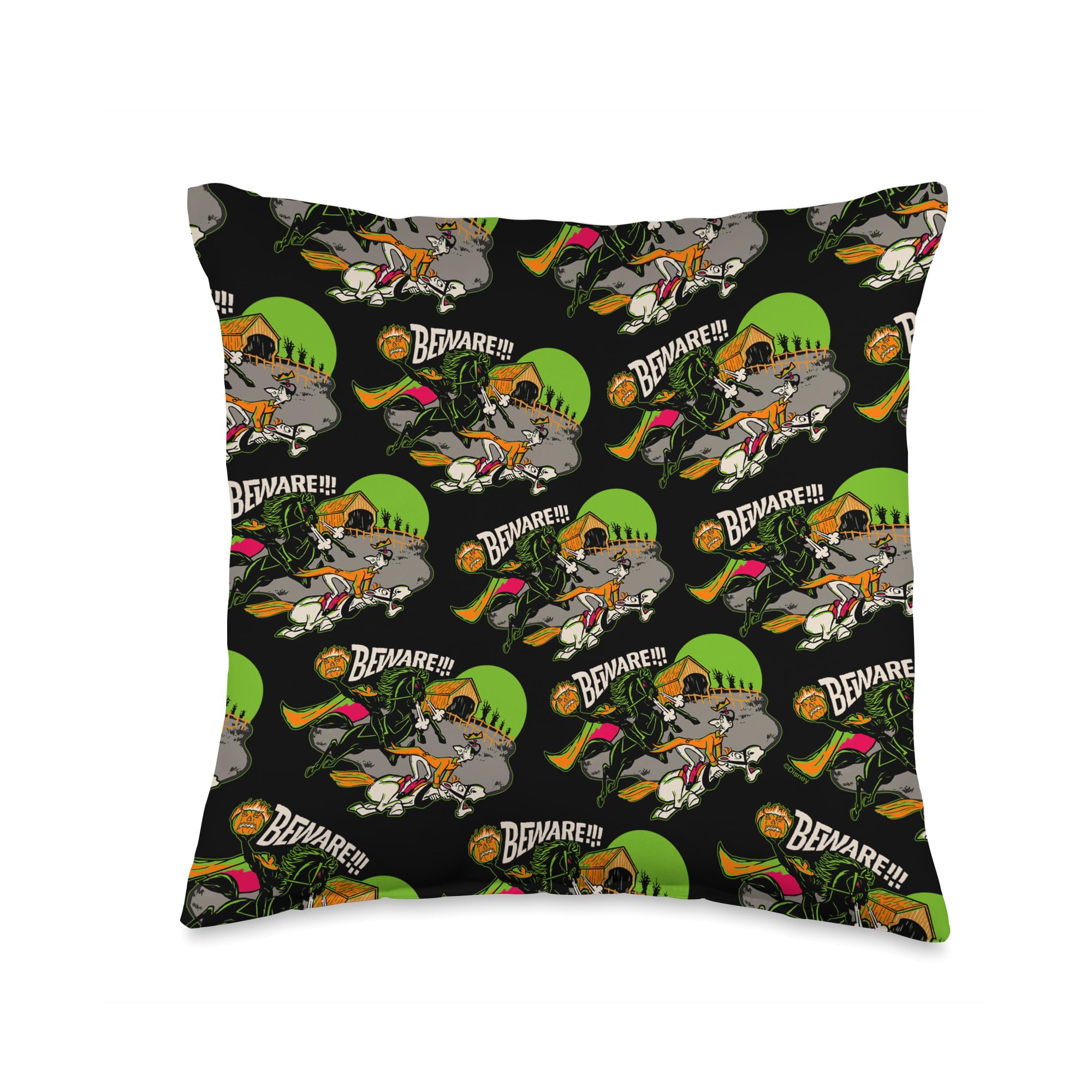 Coussin Disney 100 Halloween Sleepy Hollow pour remplacer vos décorations ternes et ordinaires