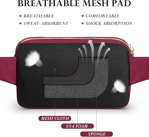 Miniatura 4 de CXWMZY Riñoneras para mujeres y hombres, riñoneras con múltiples bolsillos, gran capacidad, linda riñonera casual para Disney, viajes, compras,