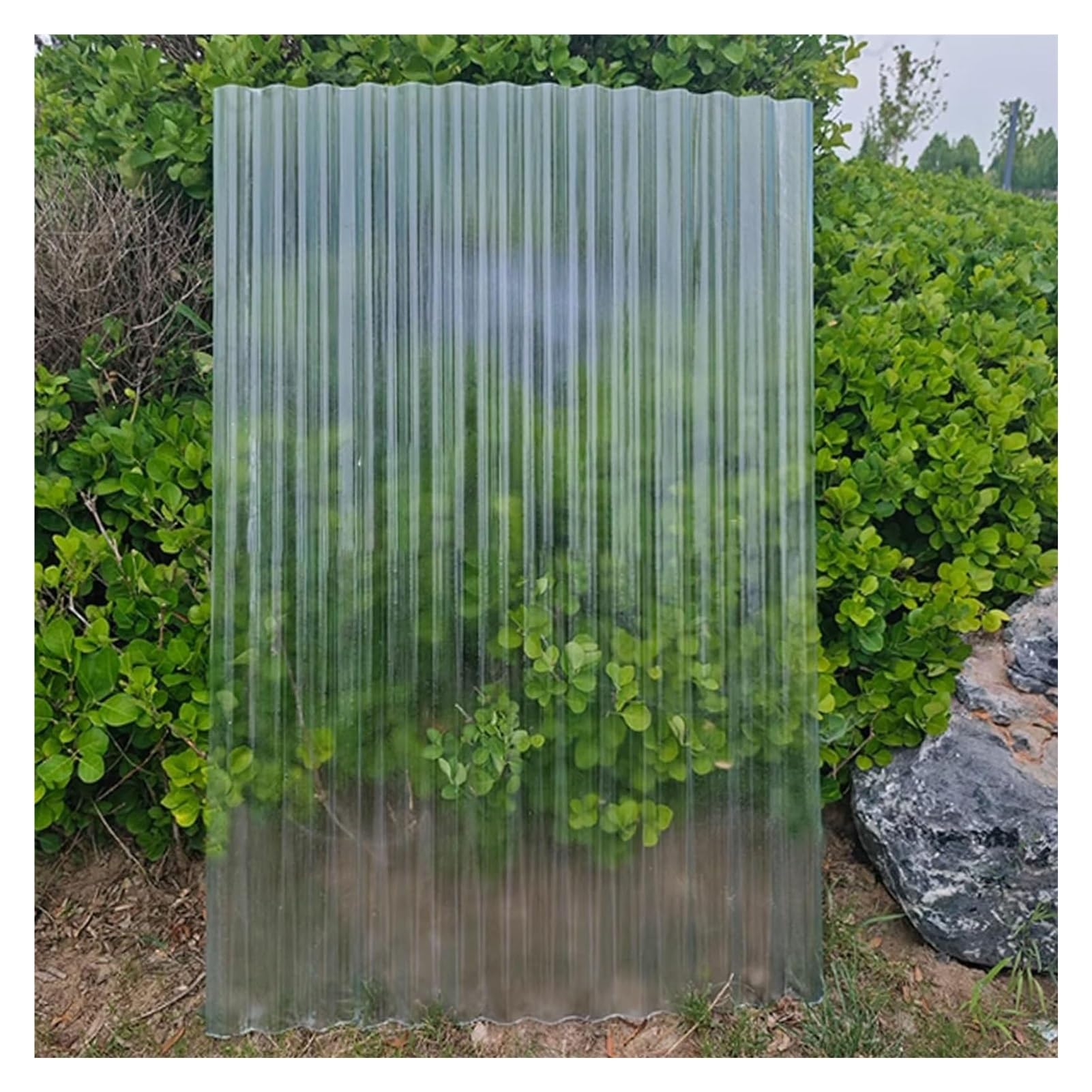 Feuille polycarbonate pour stopper les fuites de toit de abri et pergola