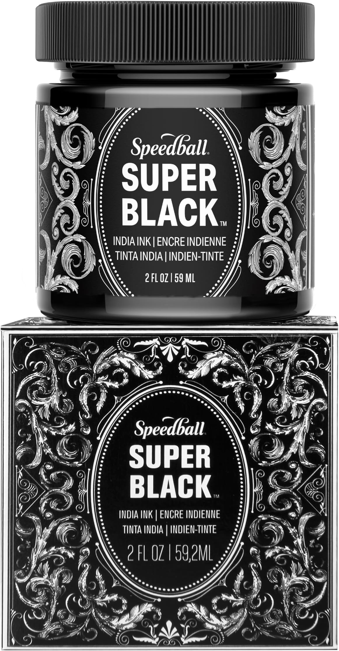 Speedball Super Black India Ink, 2-Ounce