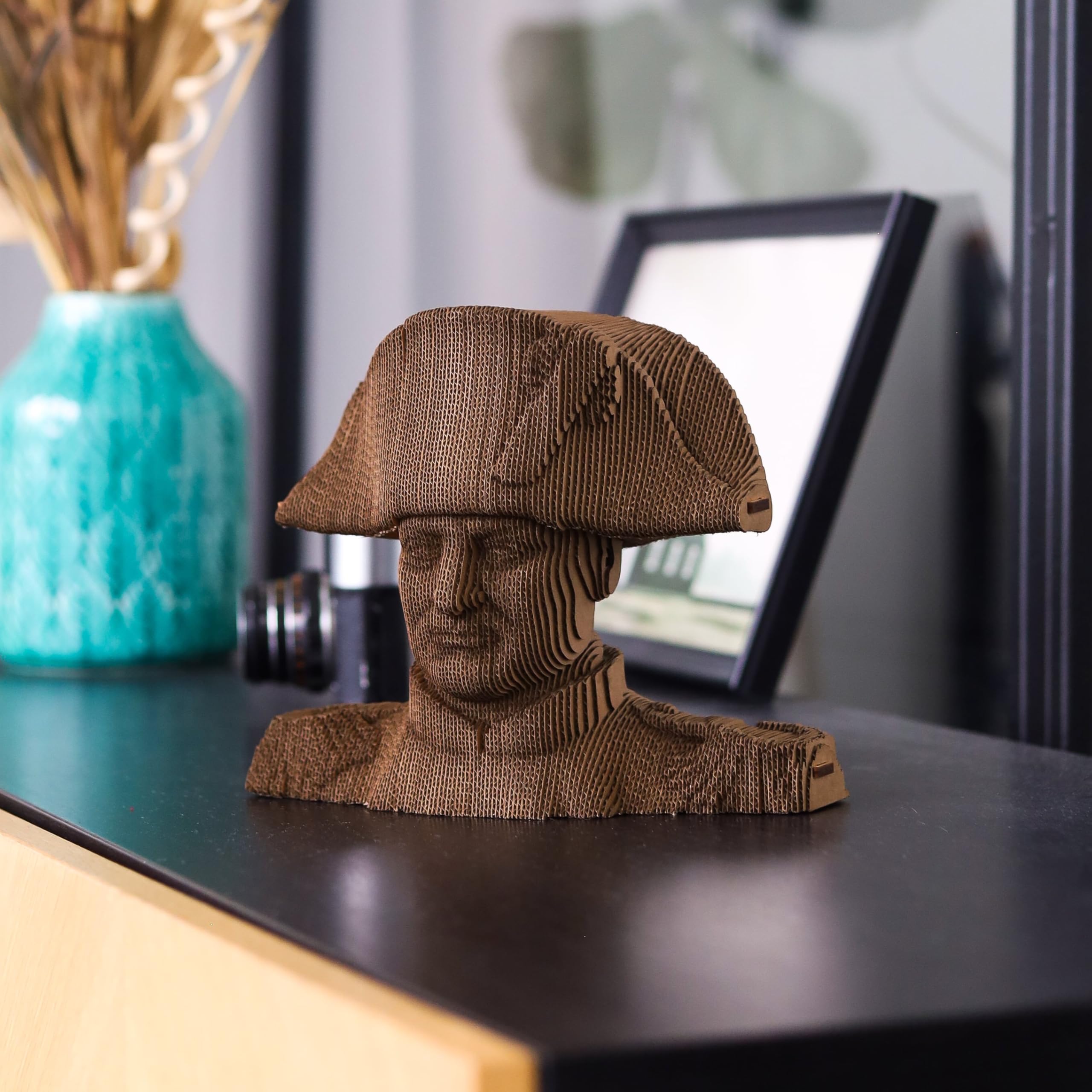 CARTONIC Napoleon Bonaparte 3D-Puzzle aus Karton – Skulptur-Bausatz