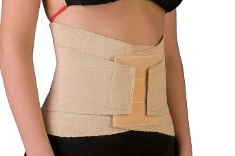 Double Pull Lumbo-Sacral Lower Back Support Belt with 6 Stays for Pain Relief, Herniated Disc, Sciatica, Scoliosis. Anti-skid Adjustable Brace for Work and Exercises for Men and Woman. Pain Relief Corset (#3 for Waist Circumference: 31-35 inch (80-90 cm))