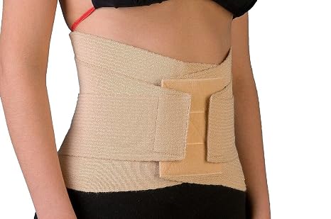 Double Pull Lumbo-Sacral Lower Back Support Belt with 6 Stays for Pain Relief, Herniated Disc, Sciatica, Scoliosis. Anti-skid Adjustable Brace for Work and Exercises for Men and Woman. Pain Relief Corset (#3 for Waist Circumference: 31-35 inch (80-90 cm))