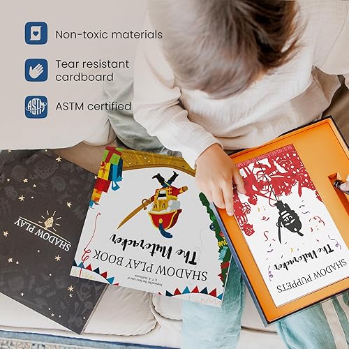 Miniatura 7 de Caja mágica del cascanueces - Juego de mesa interactivo Shadow Play para niños - Juguete de aprendizaje preescolar Montessori - Desarrollo educativo