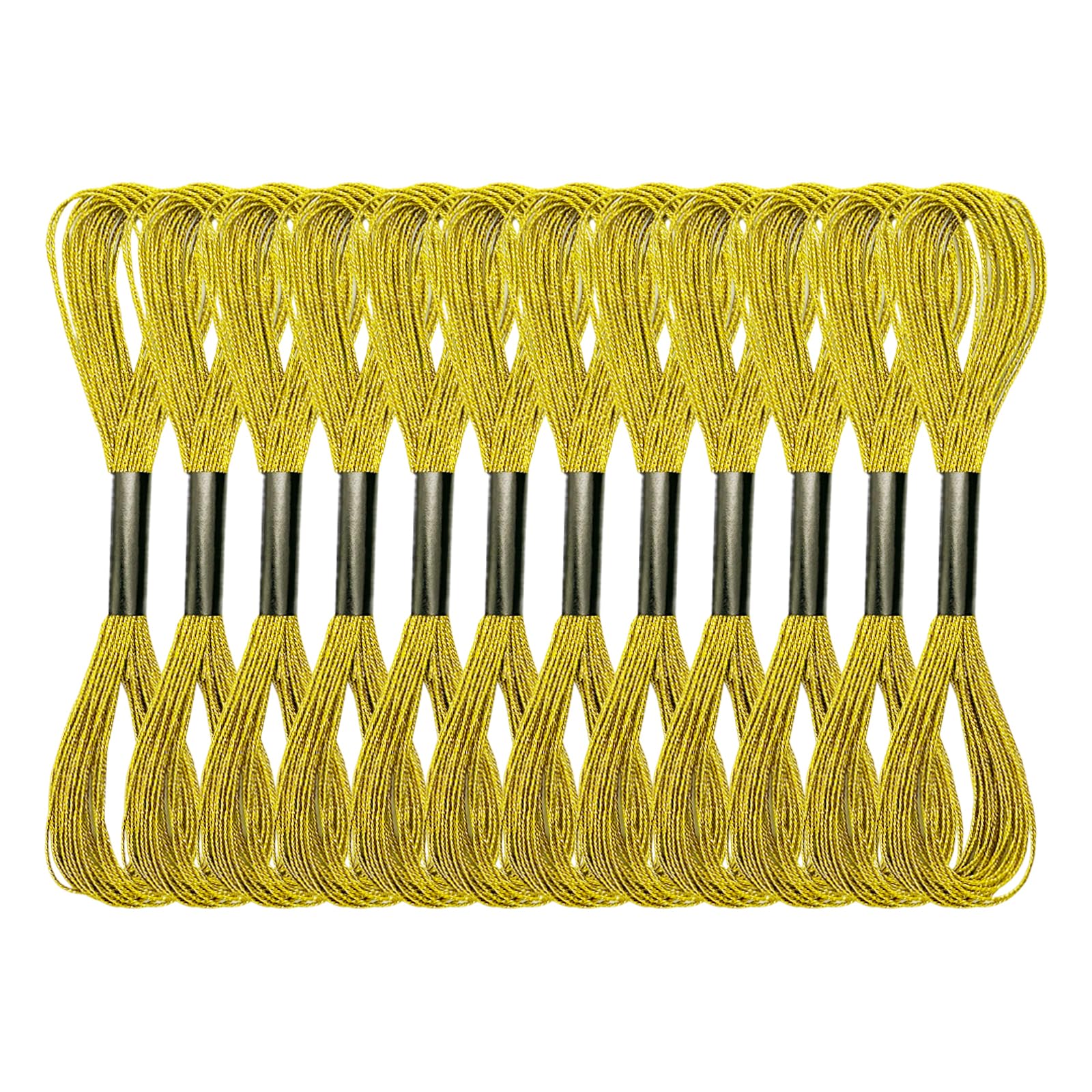 Bliceon 12 Pcs Gold Embroidery Thread – Gold Thread for Cross Stitch ...