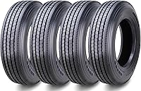 Vista 5 de 4 neumáticos de remolque GREMAX resistentes, todo acero ST215/75R17.5 de 18 capas, rango de carga J