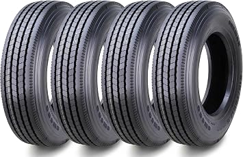 GREMAX HD All Steel Radial 235/75R17.5 18 Ply All Position Truck Trailer Tire 143/141M Set 4
