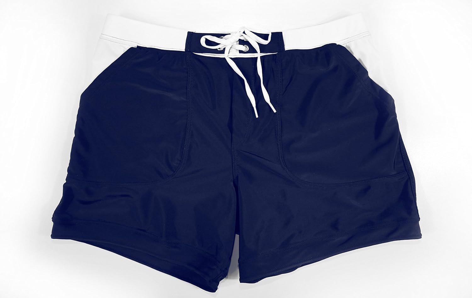 Taddlee Men Swimwear Swimsuits Solid Basic Long Swim Boxer Trunks Board Shorts - Image 6