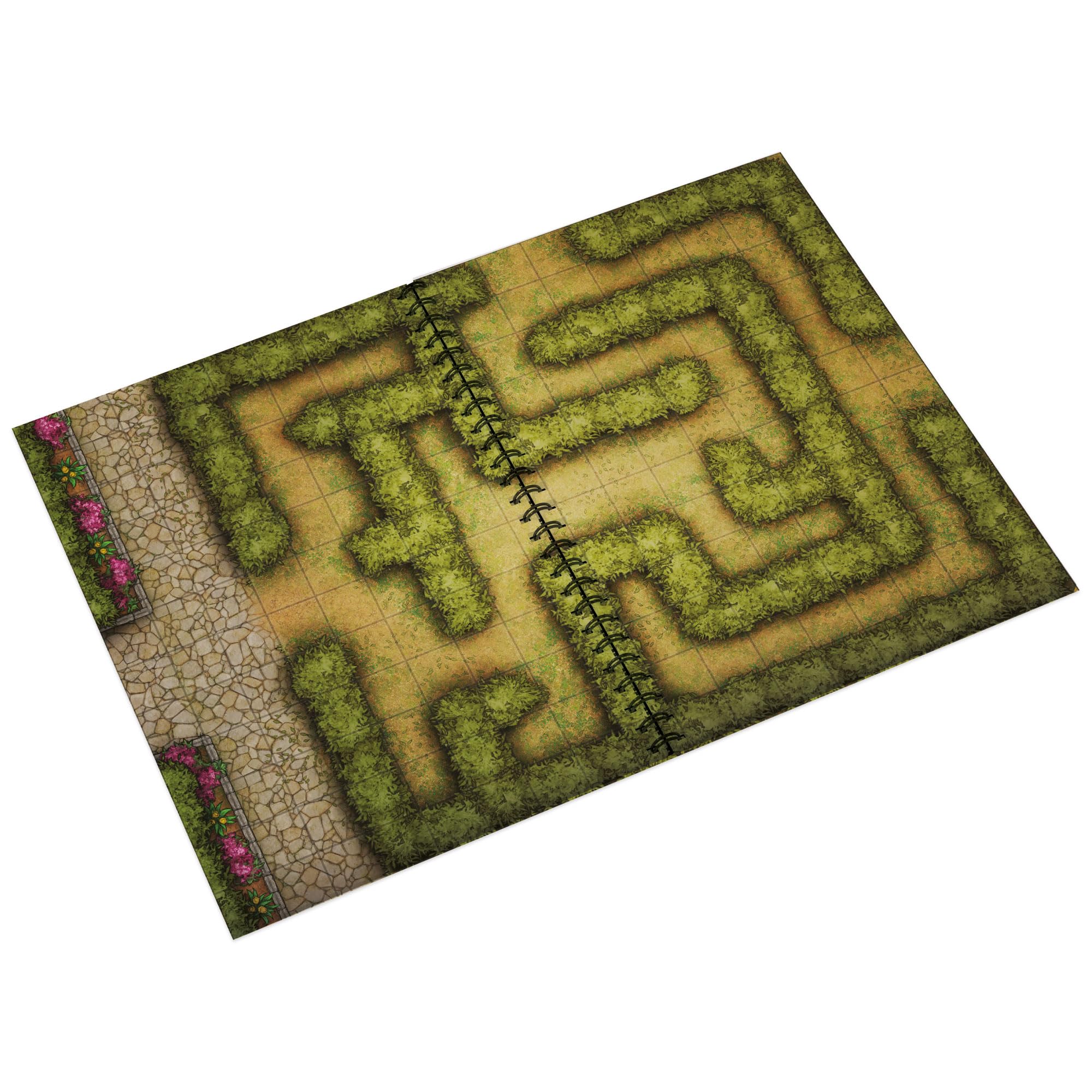 Epic Forge Książka Battlemaps: Heroic Fantasy Edition (297 x 218 mm) Twarda okładka - Rozmiar XL - Twarda okładka