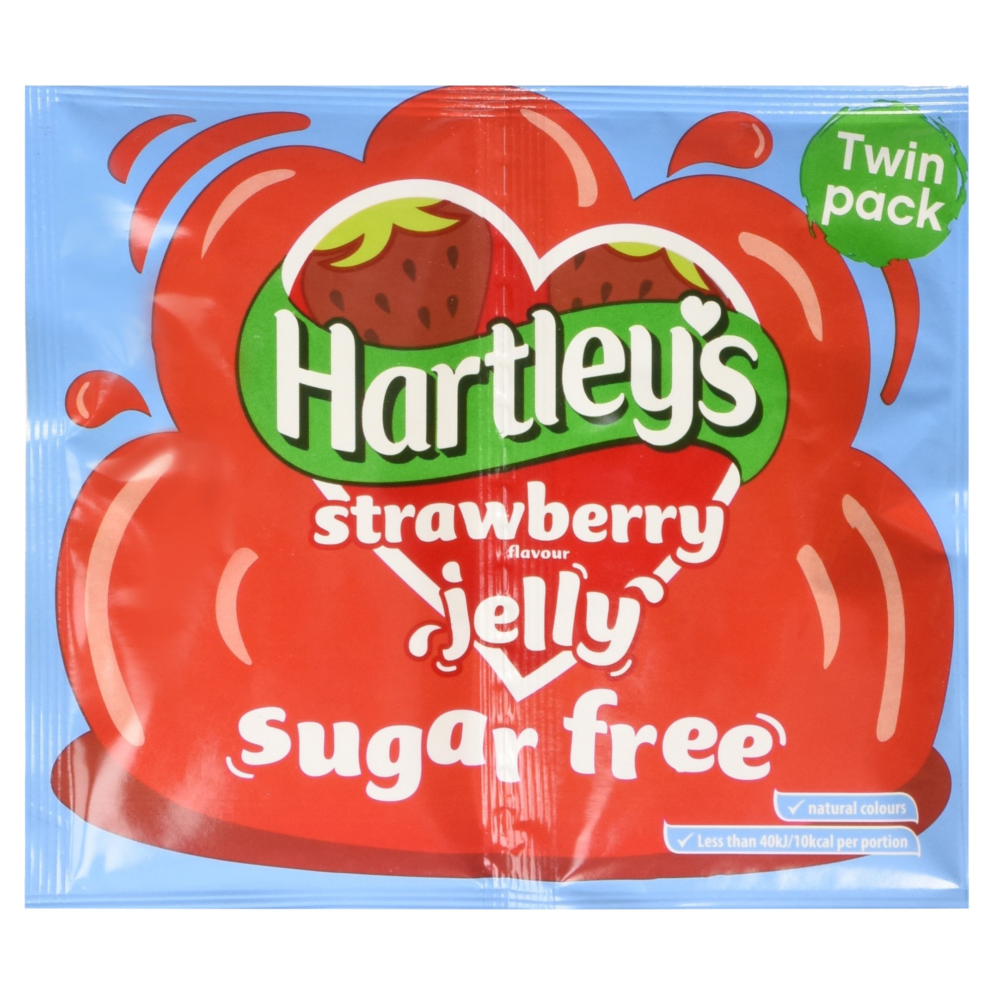 Hartleys Sugar Free Strawberry Jelly Twin Pack 23g