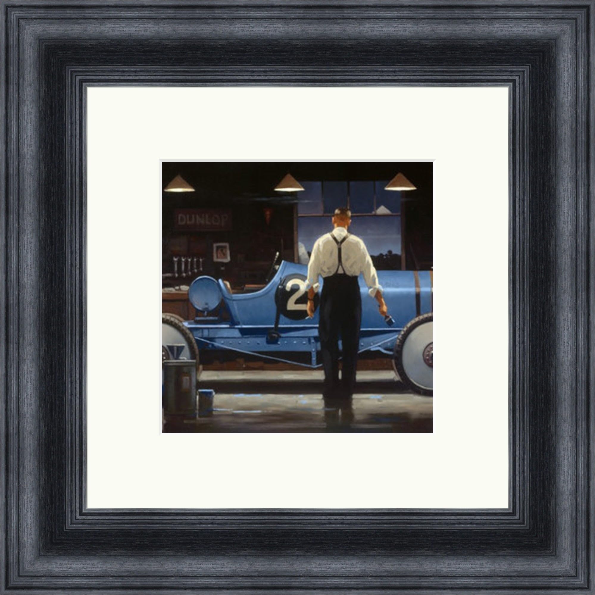Art Prints Gallery | Birth of a Dream By Jack Vettriano | Frame Choices, Pictures, Wall Decor Black - 33cm x 33cm