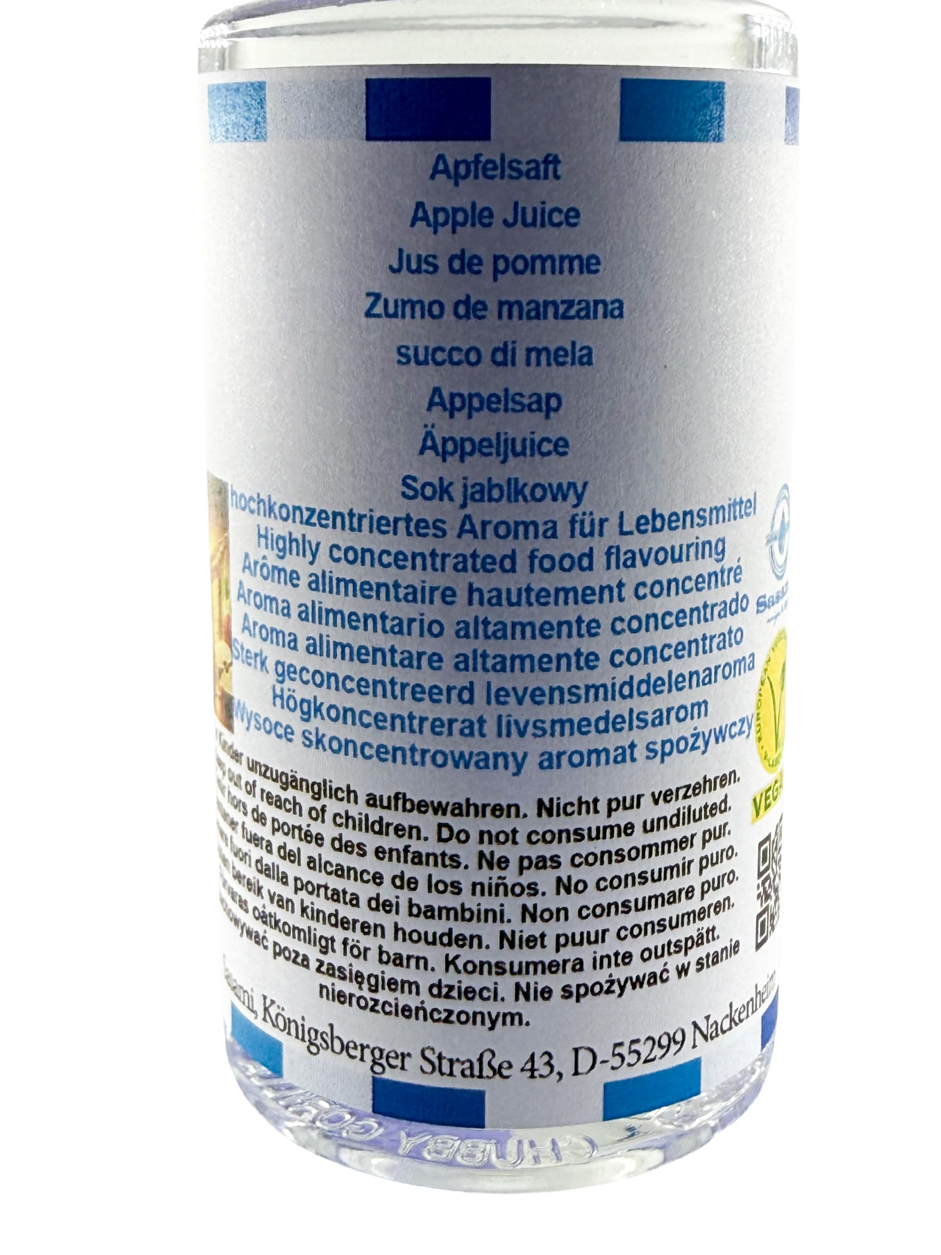 Sok jabłkowy aromat koncentrat – Wegański – Sasami – 100ml