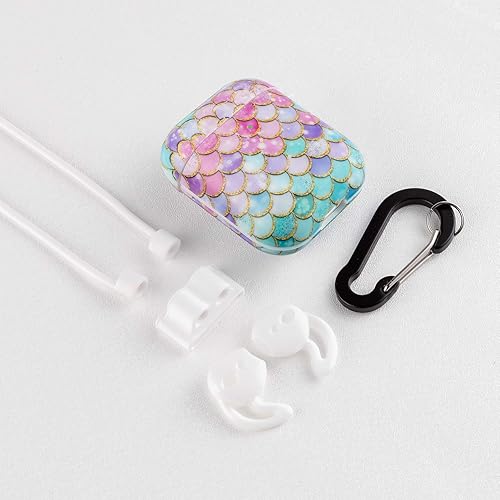 Miniatura 7 de Funda para Airpod para mujer, funda para Airpod con funda protectora duradera de TPU, funda de Airpods 2 y 1 para niñas y niños, a prueba de golpes