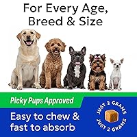 Vista 5 de BARK&SPARK Probióticos para perros Salud digestiva con enzimas – Tratamiento de gases para la diarrea alivio del estómago – Alergia y picazón