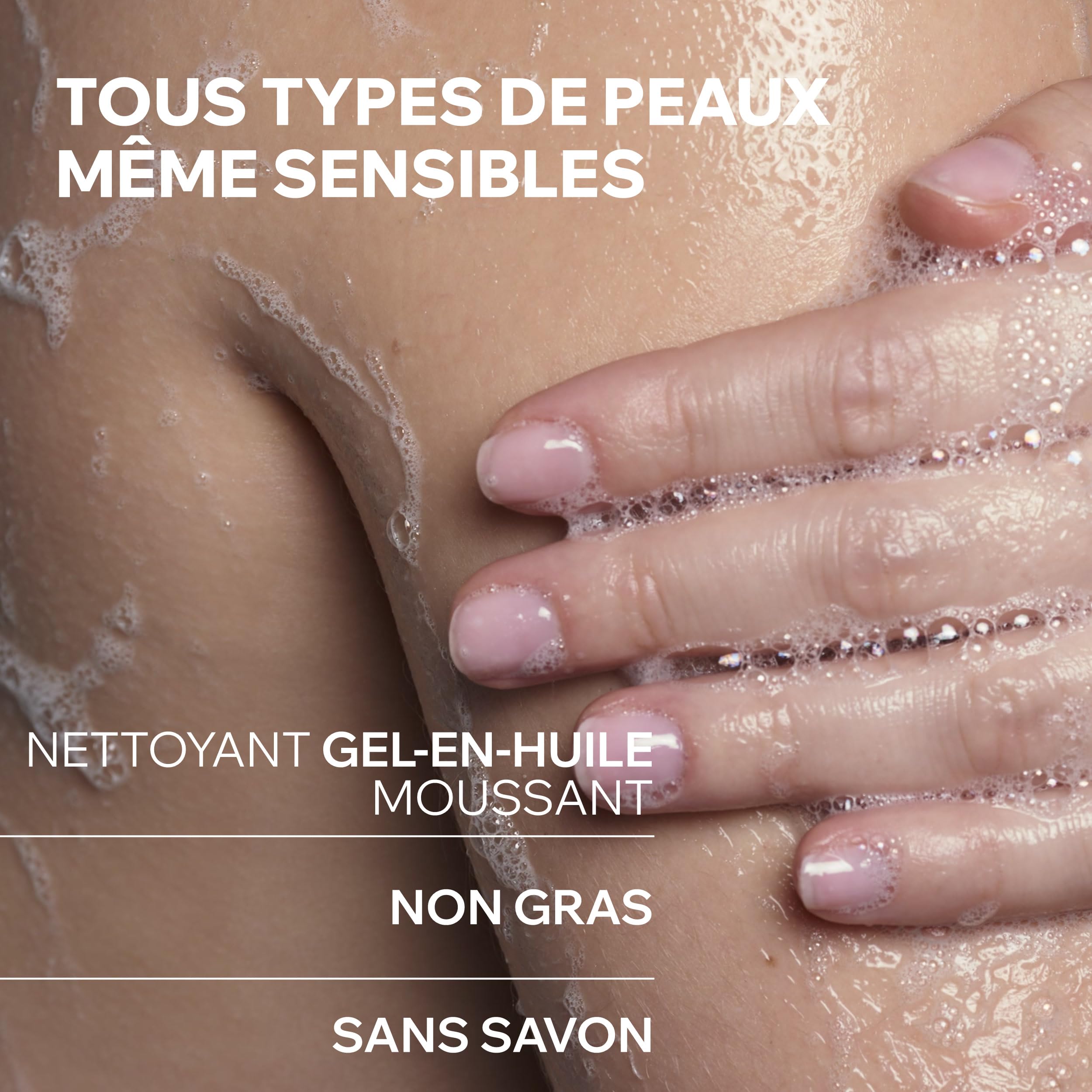 Uriage Huile de Douche 50ml - Nettoyant Visage et Corps - Peaux Sèches et Sensibles - Nettoie, Nourrit, Prévient le Dessèchement - 25% de Glycérine, Agents Extra-Riches - pH Physiologique - Sans Savon