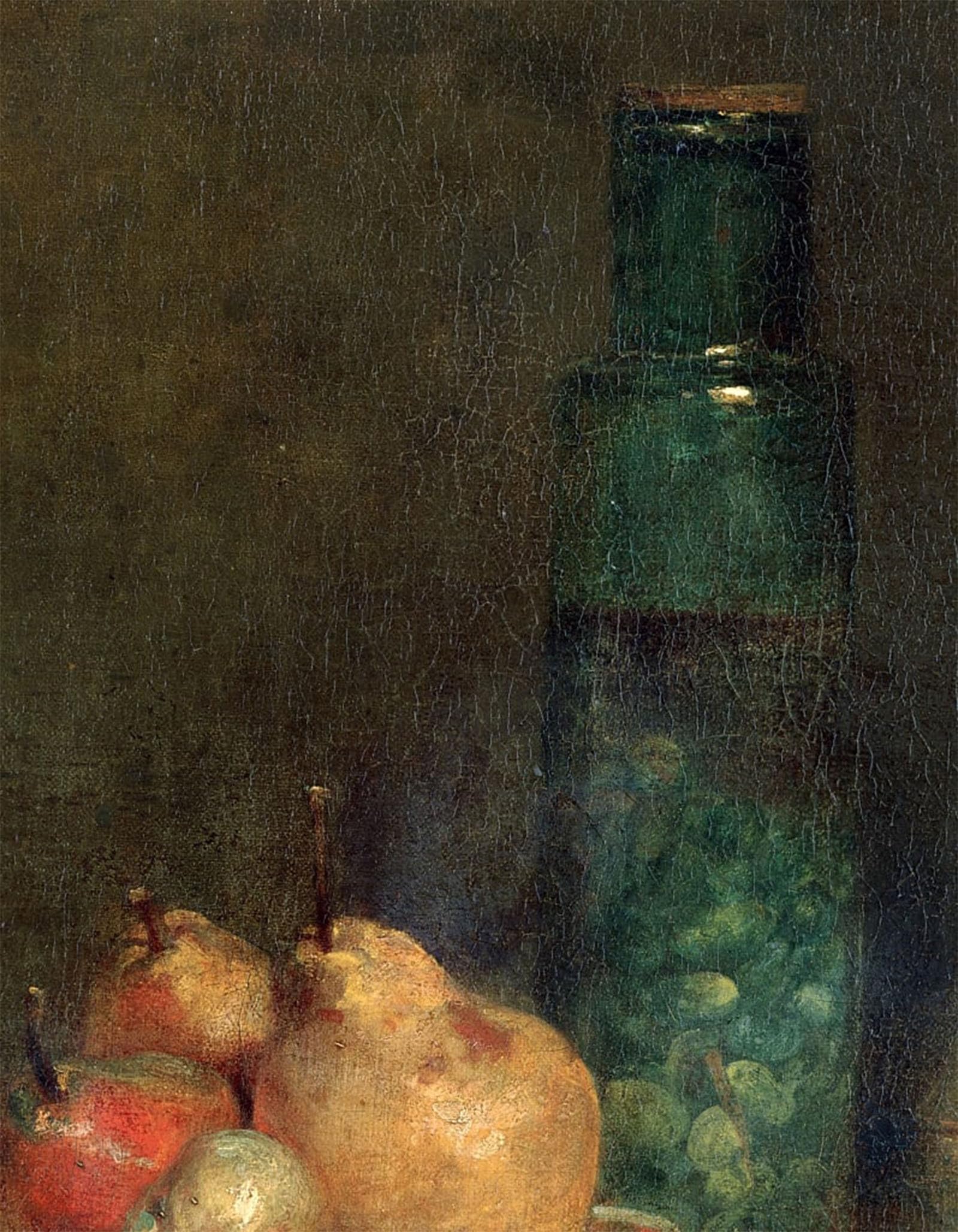 Image sur toile Chardin détail du pot d'olives affiche impression d'art murale 60x90cm - 5