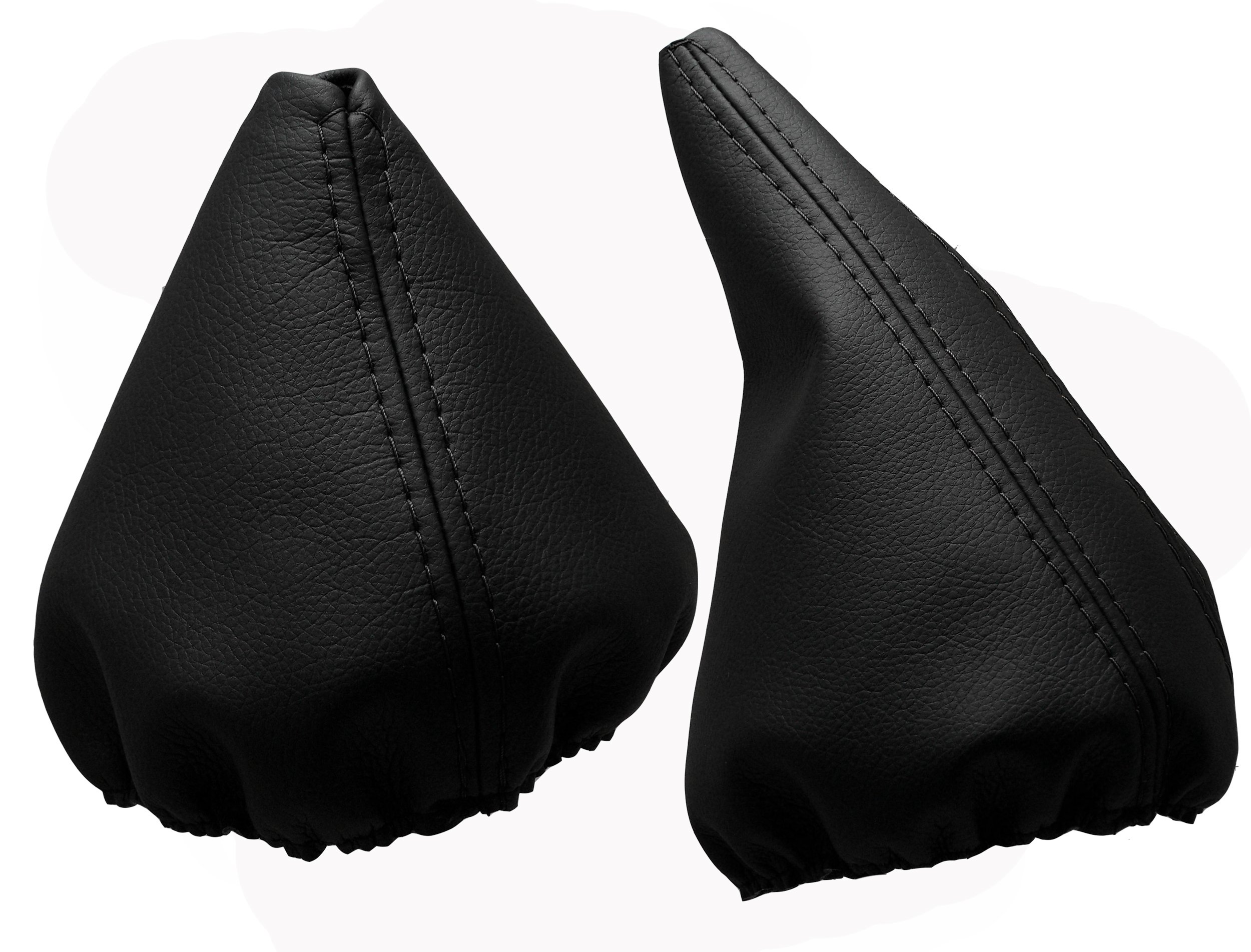 For BMW Series 3 Model E30-E34-E36-E46-Z3 Gear Stick Gaiter and Handbrake Gaiter Suitable for 100% Black Leather