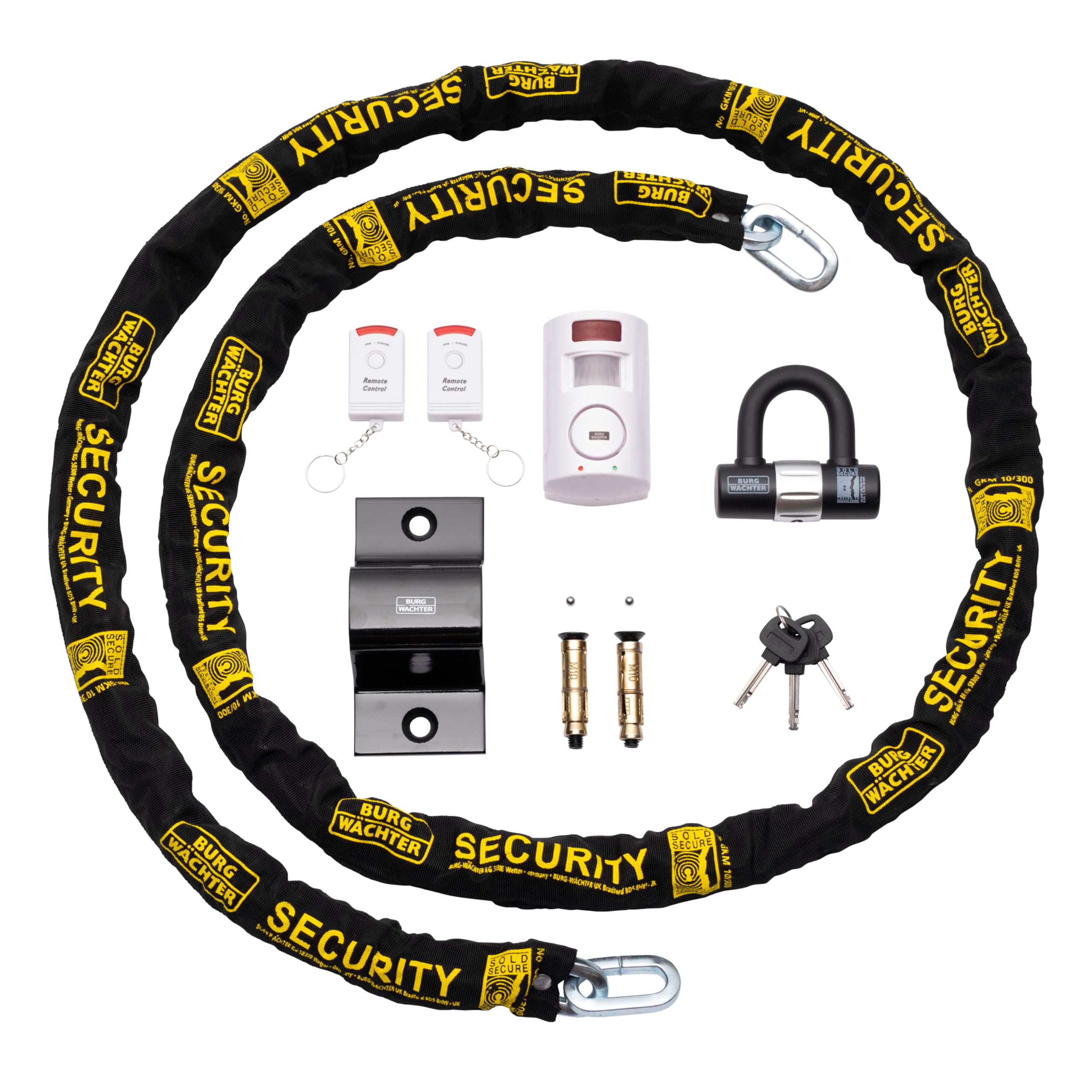 Burg-Wachter Garage Security Kit Steel