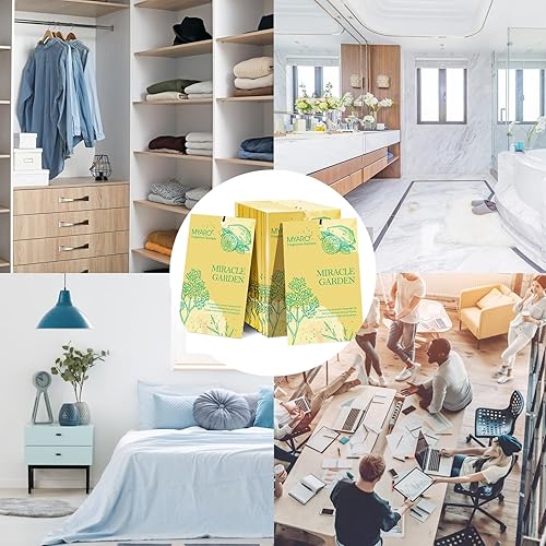 Miniatura 6 de MYARO - Bolsas para cajones y armarios, 12 paquetes de bolsas perfumadas frescas de larga duración, bolsas de perfume de fragancia para el hogar,