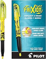 Vista 6 de Pilot FriXion Light 46522 paquete de 2 rotuladores fluorescentes borrables color rosa con punta chisel, Verde