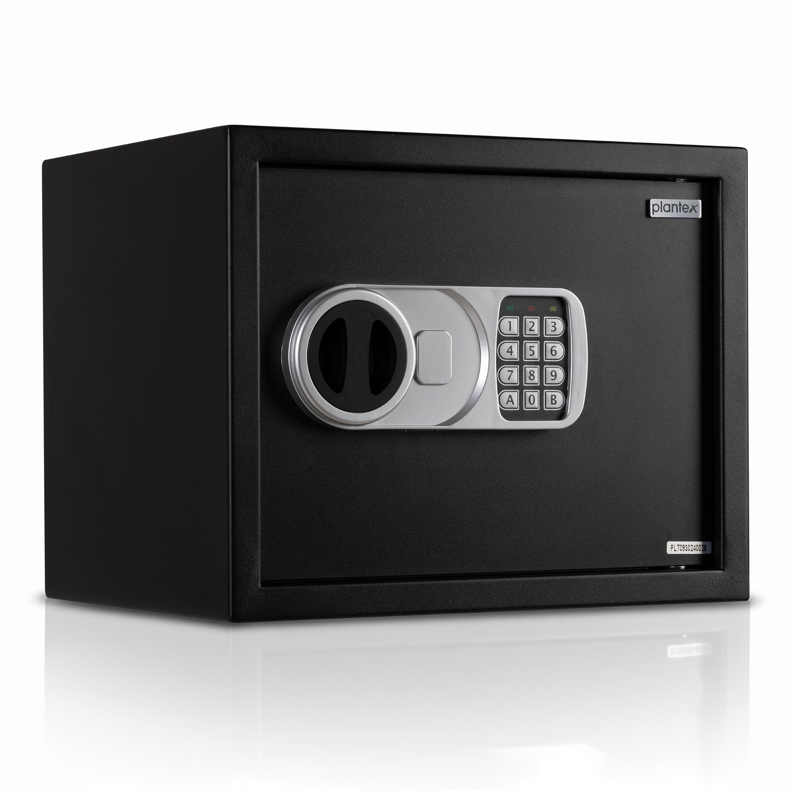 Plantex 38 Litres Safe Locker for Home/Safety Locker Box with Electronic Keypad & Emergency Keys/Master & User Code Access with LED Light/Emergency Key/2 Years Warranty By Plantex - (Black)-image-46