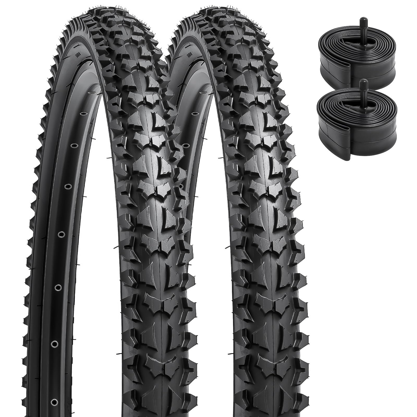 Amazon | YunSCM 2本セット,22 1.95 タイヤ,22x1.95 53-457 自転車
