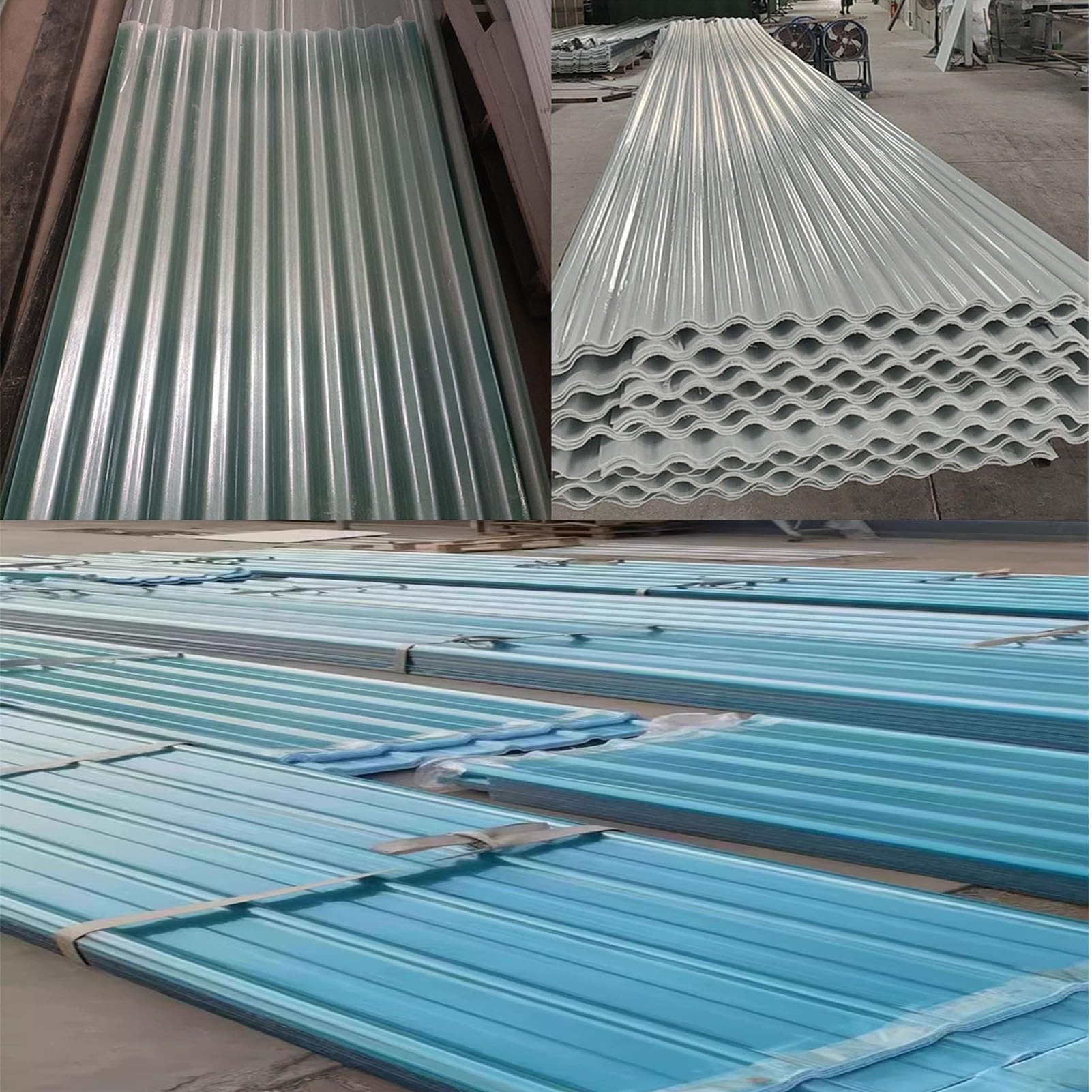Tejas Onduladas para Iluminación Natural No Afectadas Condiciones Meteorológicas Placas Policarbonato Paneles para Techos Patio Interior, Pérgola(0.9x1.2m/2.95x3.94ft)