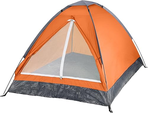2-Person Dome Tent  Easy Set Up Shelter with Rain Fly and Carrying Bag for Camping