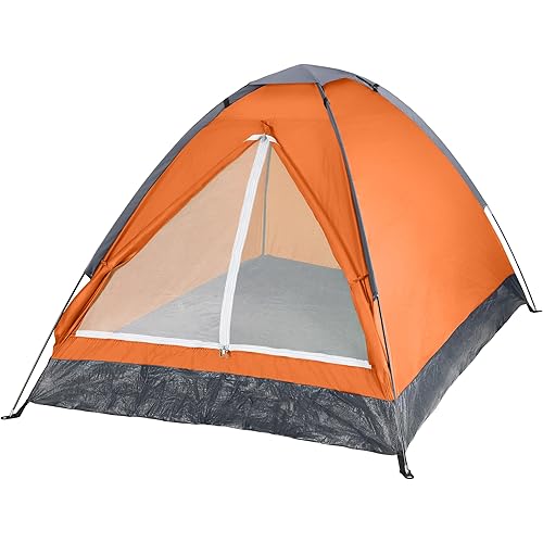 2-Person Dome Tent – Easy Set Up Shelter with Rain Fly and Carrying Bag for Camping