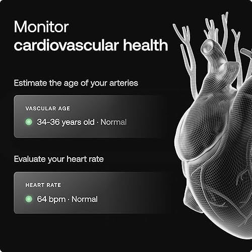 Miniatura 4 de WITHINGS Body Scan - Báscula inteligente con análisis de composición corporal segmentaria, básculas de pesaje peso corporal y edad vascular, grasa