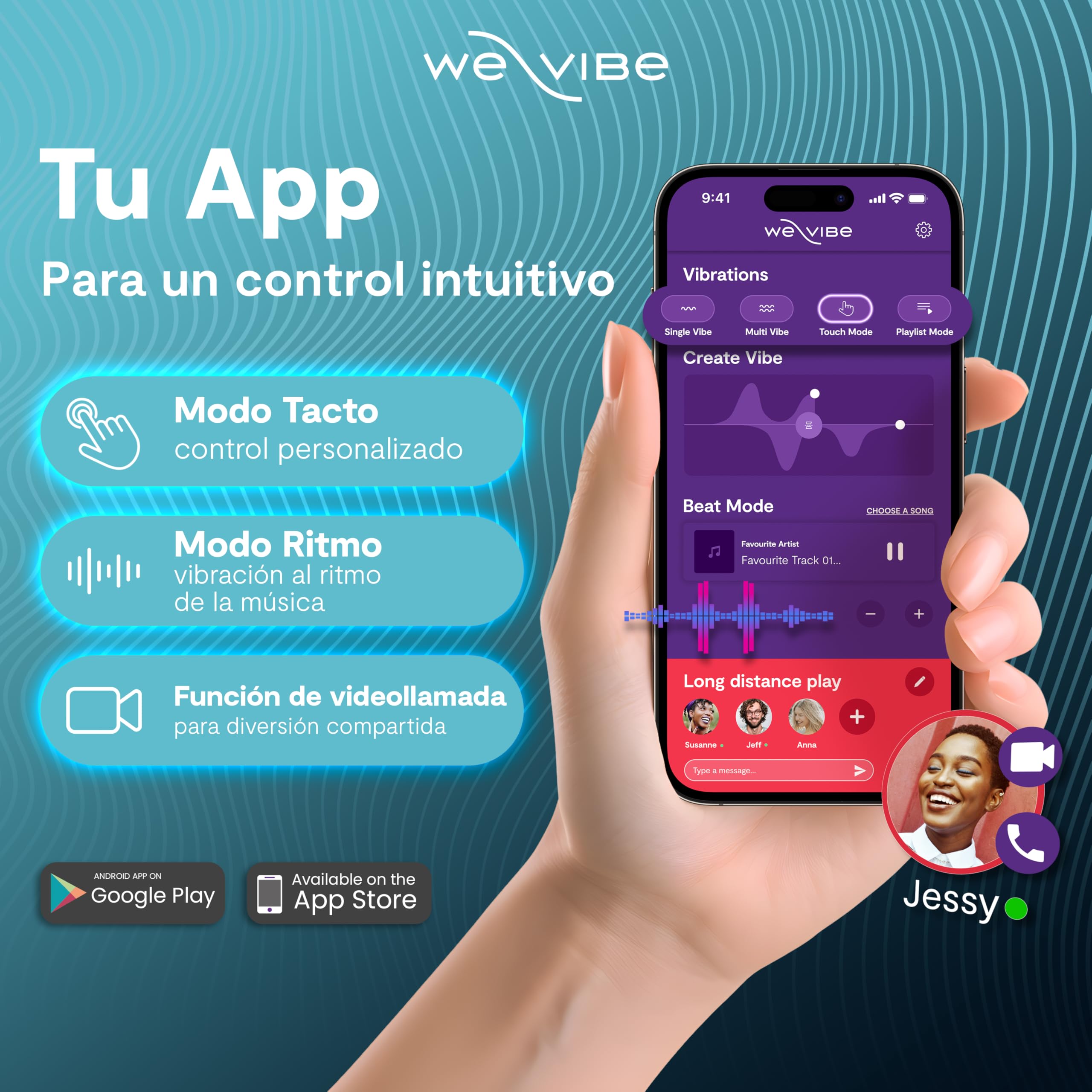 We-Vibe Verge 2 Anillo Vibrador Pene Impermeable Clítoris App para Hombres | Impermeable, silicona suave, control por app, silencioso, motor potente, diseño discreto, uso cómodo