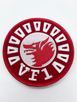 VF-1 Wolfpack Squadron Patch Hook and Loop, 4