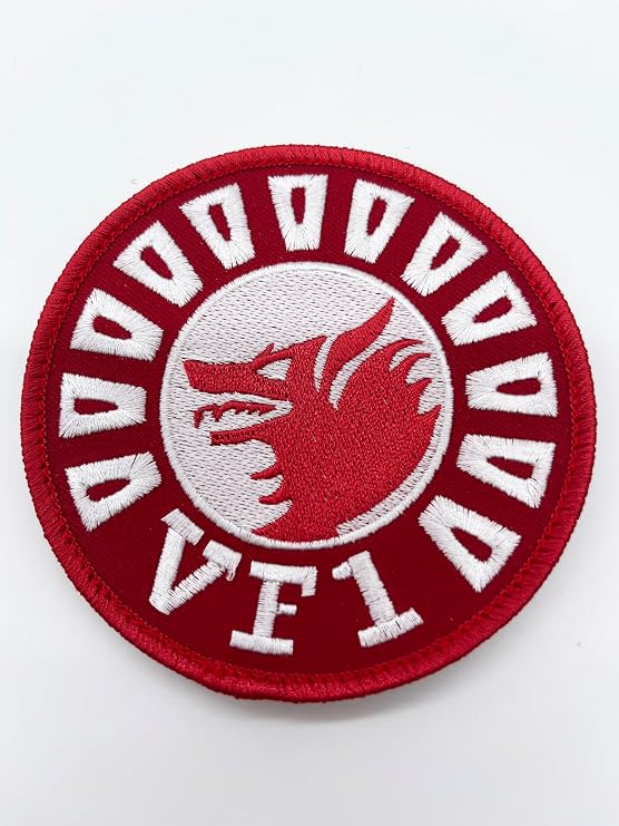 VF-1 Wolfpack Squadron Patch Hook and Loop, 4